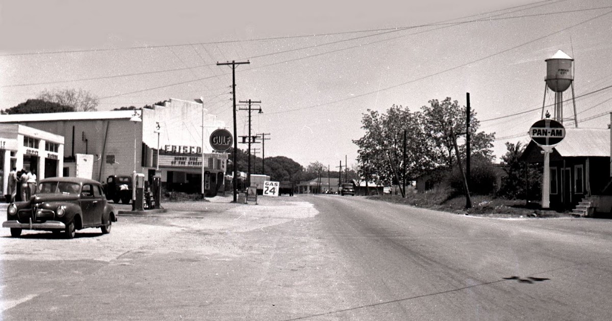 Frisco City Rephotography GULF Station